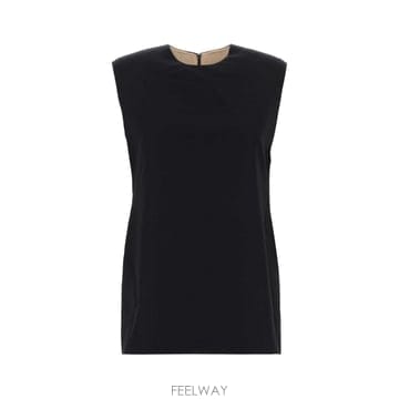 [X45]까르뱅 6252K21276 N994 여성 셔츠 남방 반팔 긴팔 블라우스 Black wool tank