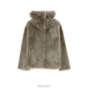 | Other Brand | [X45]SANTORO 51021D MUD ���� ������ ����Ʈ ������ Dove grey fur coat[X45]SANTORO 51021D MUD ���� ������ ����Ʈ ������ Dove