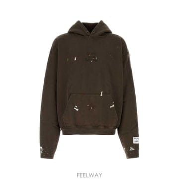 GALLERY DEPT. [X45]����������Ʈ��Ʈ OUT022 SEPIA ���� ������ ����Ʈ���� �ĵ� Brown cotton swea[X45]����������Ʈ��Ʈ OUT022 SEPIA ���� ������ ����Ʈ