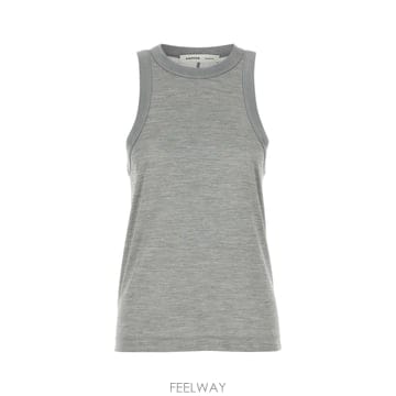 Carven [X45]��� 6251K21328 N839 ���� ���� ���� ���� ���� ����콺 Grey silk tank[X45]��� 6251K21328 N839 ���� ���� ���� ���� ���� 
