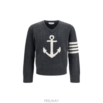 Thom Browne [K68]����� MKA593AY1005 025 ���� ��Ʈ ������ ����� 4 Bar merino wool S[K68]����� MKA593AY1005 025 ���� ��Ʈ ������ �����