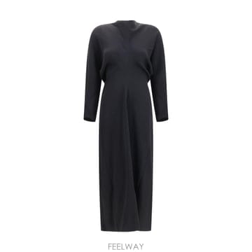 Toteme [K68]���� 264WRD0376FB0414 001 ���� ���ǽ� �� �̵� �̴� �巹�� Open back bo[K68]���� 264WRD0376FB0414 001 ���� ���ǽ� �� �̵� ��