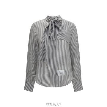 Thom Browne [K68]����� FLL210A06205 035 ���� ���� ���� ���� ���� ����콺 Striped silk[K68]����� FLL210A06205 035 ���� ���� ���� ���� ��