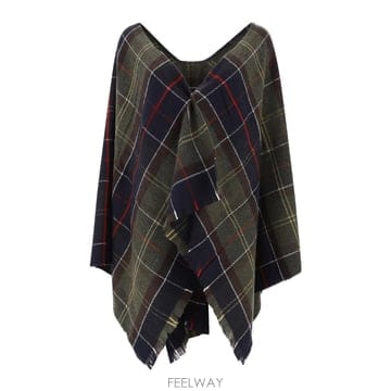 26FW Barbour 울 스카프 with tartan pattern in various shades  Un