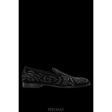 Dolce&Gabbana 26FW ��ü�ذ��ٳ� ���� with shimmering Loafers type embellishments A26FW ��ü�ذ��ٳ� ���� with shimmering Loafers type em