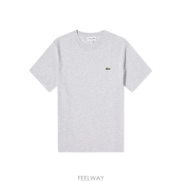 라코스테 클래식 크루넥 티셔츠 블랙