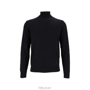 26 FW Ballantyne 하이 넥 골지 트리밍 스웨터 B2P27814W91 TP457729760