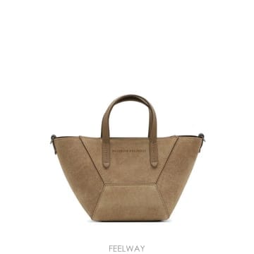 26 FW 브루넬로 쿠치넬리 스웨이드 패널 토트 백 MBDLD2675PC9793 TP457167293