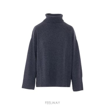 | Other Brand | 26 FW PINKO roll neck ribbed trim wool sweater 107211A3G1 TP26 FW PINKO roll neck ribbed trim wool sweater 107211A