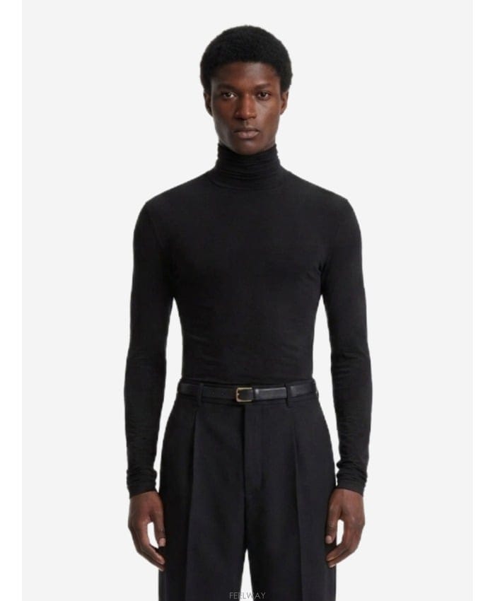 Saint Laurent 26FW ���ζ� ��Ʈ��ġ ���� ��Ʋ�� ž [M] A004SD Y5G89 100026FW ���ζ� ��Ʈ��ġ ���� ��Ʋ�� ž [M] A004SD Y5G89 1