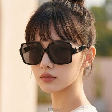 셀린느 트리옹프 16 선글라스 CL40316U 01A 명품 오버핏 사각 뿔테 여자 남자