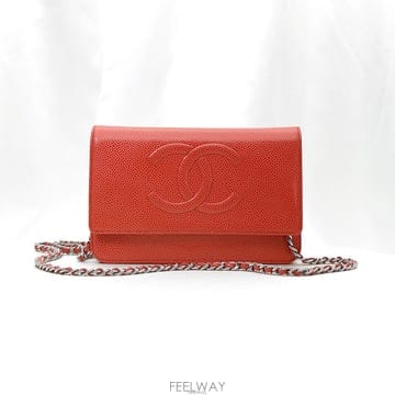 CHANEL �߰���ǰ�Ǵ��� / Chanel(����) A48654 ���� ĳ��� ���� �ñ״�ó ���� �� ü�� WOC �߰���ǰ�Ǵ��� / Chanel(����) A48654 ���� ĳ��� ���� 