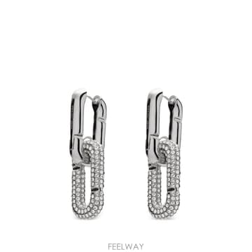26 FW  더 팝 J 마크 파베 세팅 드롭 이어링 2P6JER001J75059 TP455910273