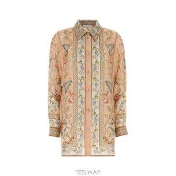 Zimmermann [X45]���Ӹ� 6882TSS264 PTPF ���� ���� ���� ����콺 Printed silk oversize[X45]���Ӹ� 6882TSS264 PTPF ���� ���� ���� ����콺 Pr