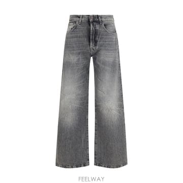 Acne [K68]��ũ�� A00612 969 ���� Ƽ���� �μҸ� ž ���� 2021F wide leg Jeans[K68]��ũ�� A00612 969 ���� Ƽ���� �μҸ� ž ���� 2021