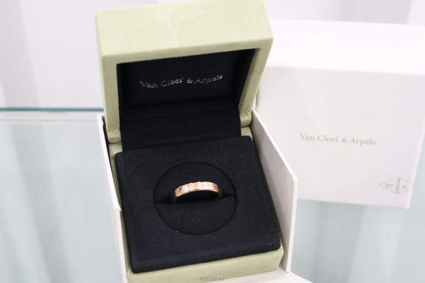 Van Cleef & Arpels ��Ŭ�����ؾ��� ���긣 �ñ״�ó ���ǿ� ���� 4mm ���� VCARP7RF ��ȭ�����Ź�Ŭ�����ؾ��� ���긣 �ñ״�ó ���ǿ� ���� 4mm ���� VC