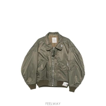 26 FW 메종미하라야스히로 오버사이즈 집업 봄버 재킷 B17BL061 TP457782510