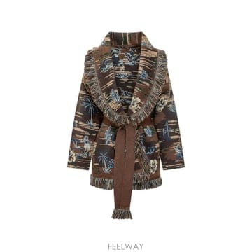 26 FW 알라누이 텍스 하와이 프린지 트리밍 가디건 LWHB064E26KNI0106084 TP4570975