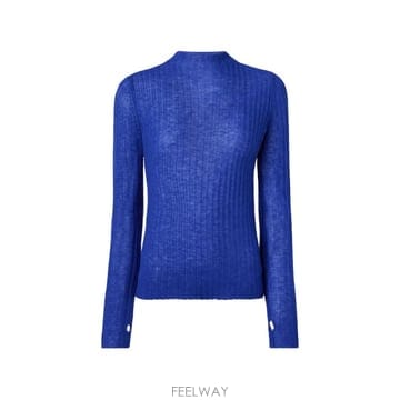 26 FW PINKO 골지 니트 긴소매 스웨터 107834A2Z6 TP455563208