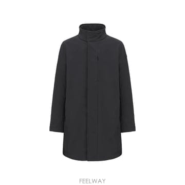 콜마르 하이 넥 싱글 브레스티드 코트