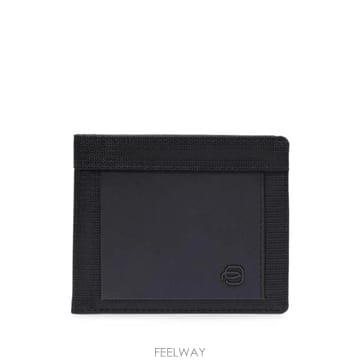 26 FW 피콰드로 로고 패치 2단 지갑 PU3891S136RN TP456461457