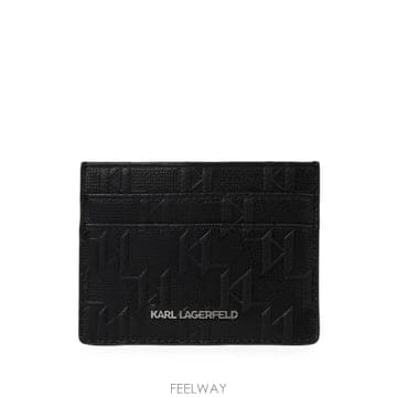 26 FW 칼라거펠트 모노그램 퍼포레이티드 카드홀더 B4M32067999 TP456637079