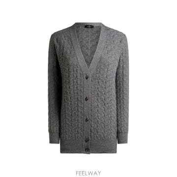 26 FW 에트로 페이즐리 디테일 울 가디건 WRKE0182AU11Z TP456924213