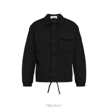 26 FW 스톤아일랜드 오가닉 파나마 코튼 올드 이펙트 오버셔츠 L2S151200014S0456 TP4553