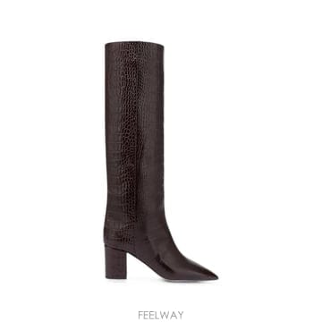 26 FW Paris Texas 안자 크로커다일 엠보스드 레더 부츠 PX1019XCOCO TP45729576
