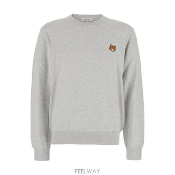 26 FW 메종 키츠네 폭스 헤드 레귤러 스웨터 H120 PM00801KT1181