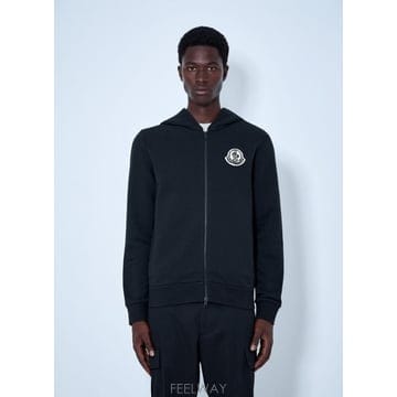 Moncler 26 FW ��Ŭ���� ���� �ΰ� ��ġ�� �ִ� ���� �ĵ�Ƽ mon0165023blk26 FW ��Ŭ���� ���� �ΰ� ��ġ�� �ִ� ���� �ĵ�Ƽ mon01