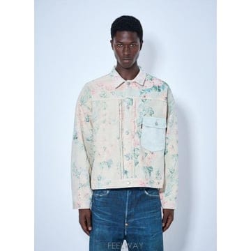 Junya Watanabe 26 FW �ؾ� ��Ÿ���� ���� x Levis Roses Type 1 Jacket jwn0164003bei26 FW �ؾ� ��Ÿ���� ���� x Levis Roses Type 1 Jacket j