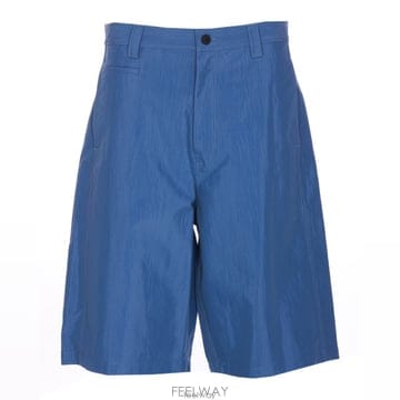 메종키츠네 로고 패치 버뮤다 쇼츠