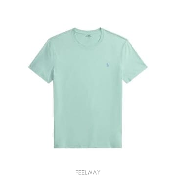 Ralph Lauren 26FW ���� �����η� ���Ϸΰ� �ڼ� ���� Ƽ���� 710671438 507 CELADON26FW ���� �����η� ���Ϸΰ� �ڼ� ���� Ƽ���� 710671438