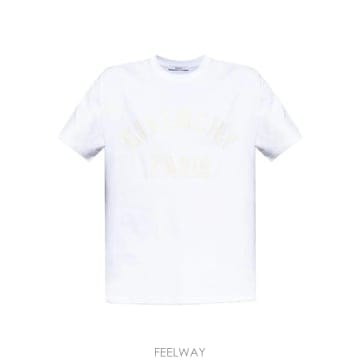 Givenchy 26FW ����� �ƽ� �ΰ� ��ư Ƽ���� BM71NK3YRS 100 WHITE26FW ����� �ƽ� �ΰ� ��ư Ƽ���� BM71NK3YRS 100 WHITE