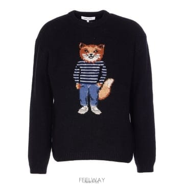 Maison Kitsune 26 FW ���� Ű���� �ս����� ũ��ض��� ����Ʈ���� ���� P199 PM00806KH000226 FW ���� Ű���� �ս����� ũ��ض��� ����Ʈ���� ���� 