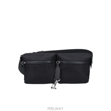 [비엔비명품관] GIVENCHY 지방시 남성 캔버스 카고 벨트백 크로스백