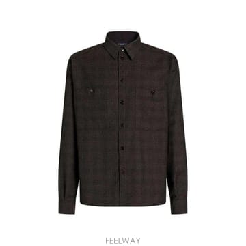 26FW 돌체앤가바나 긴팔 셔츠 G5PE5TFQZA7 S8100 QUADRI CHECK TARTAN