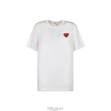 Comme des Garcons �ĵ������� 26SS ���� ���� ��Ʈ ���� �ΰ� Ƽ���� ȭ��Ʈ AX-T801-051-2�ĵ������� 26SS ���� ���� ��Ʈ ���� �ΰ� Ƽ���� ȭ��Ʈ
