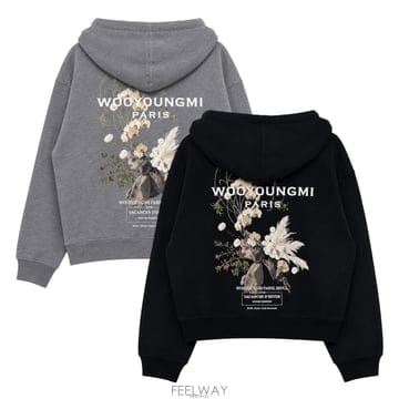 WOOYOUNGMI �쿵�� ���� 26FW �ö�� ��ΰ� �ĵ� Ƽ���� M263TS36742B�쿵�� ���� 26FW �ö�� ��ΰ� �ĵ� Ƽ���� M263TS36742