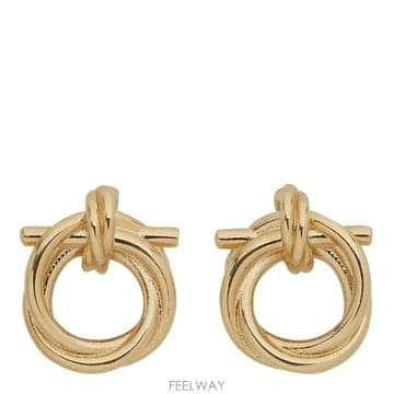 26FW 살바토레 페라가모 이어링 765593 760671ORO CHIARO Gold