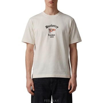 Burberry 26FW ������ ���� Ƽ���� 8128197 WHITE26FW ������ ���� Ƽ���� 8128197 WHITE