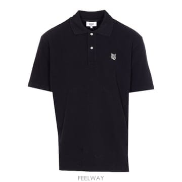 26 FW 메종 키츠네 폭스 헤드 컴포트 폴로 셔츠 P199 PM00210KP0001