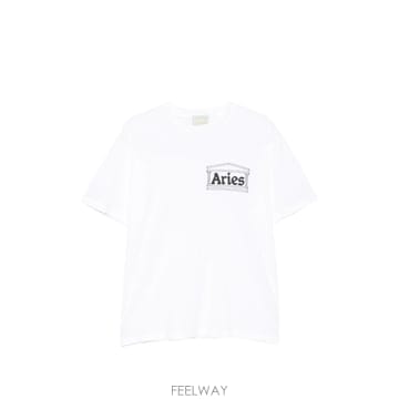 에리스 Temple logo print T shirt 12188710961416 TP725389329