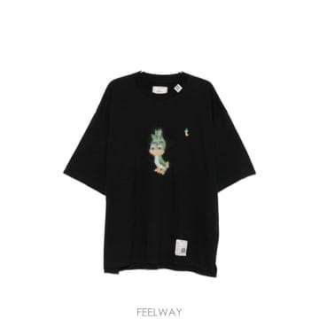 메종미하라야스히로 Leon printed T shirt 12296979841288 TP725504912