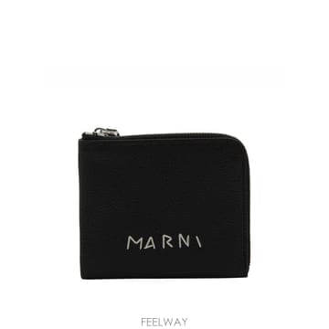 26SS Marni Portafoglio Marni in pelle martellata PFMI0095Q0P