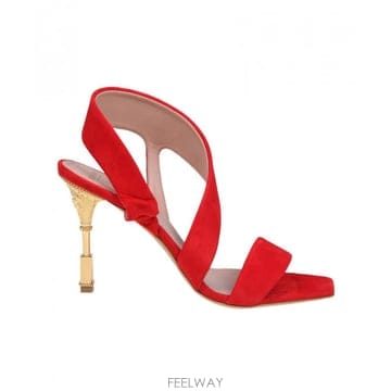 24SS 발망 Red suede Moneta 샌들 CN1UH958LCMK3KB TP578188399