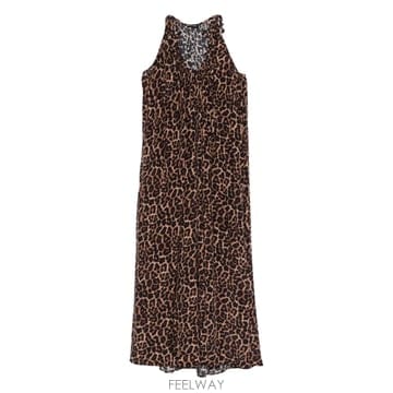 26SS 애니빙 FLORA 드레스 A0212070MTL59LEOPARD TP570490450