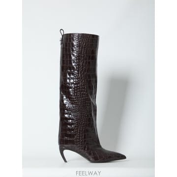 디 아티코 다크 브라운 부츠