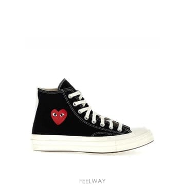24FW 꼼데가르송 Comme Des Garons 스니커즈 플레이 X 컨버스 AZK1291 TP5784039